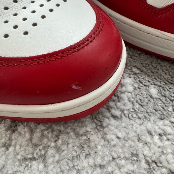 Prada Downtown Men’s Sneakers Size 36.5 Red EUC - Picture 4 of 11